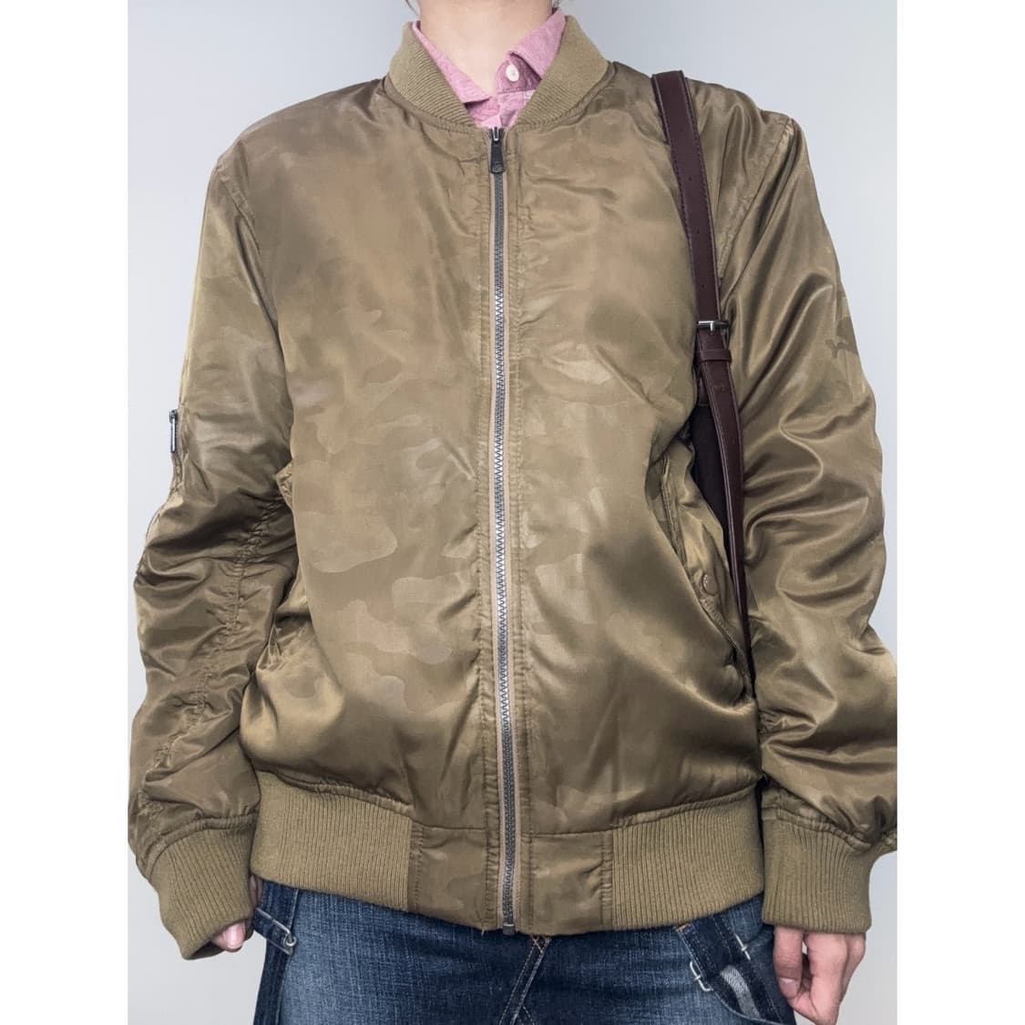 빈티지 카모 블루종 MA1 자켓 점퍼 상품이미지1