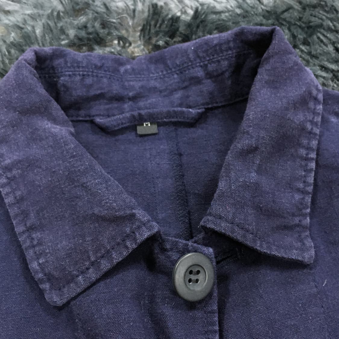 투티/0331 JPN 빈티지 도쿄 스타일 네이비 셔츠 일본 긴팔 상품이미지6