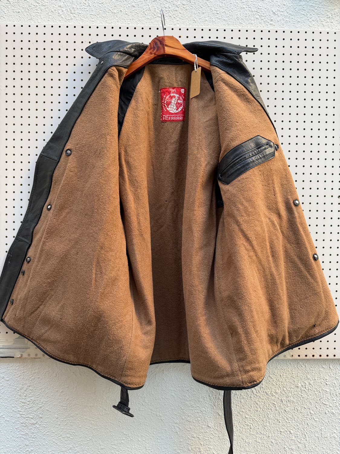 1940s A.FERRARI FRENCH MILITARY 빈티지카코트 상품이미지3