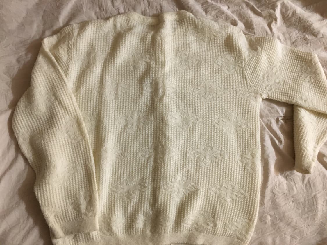 빈티지 아이보리 가디건 상품이미지3