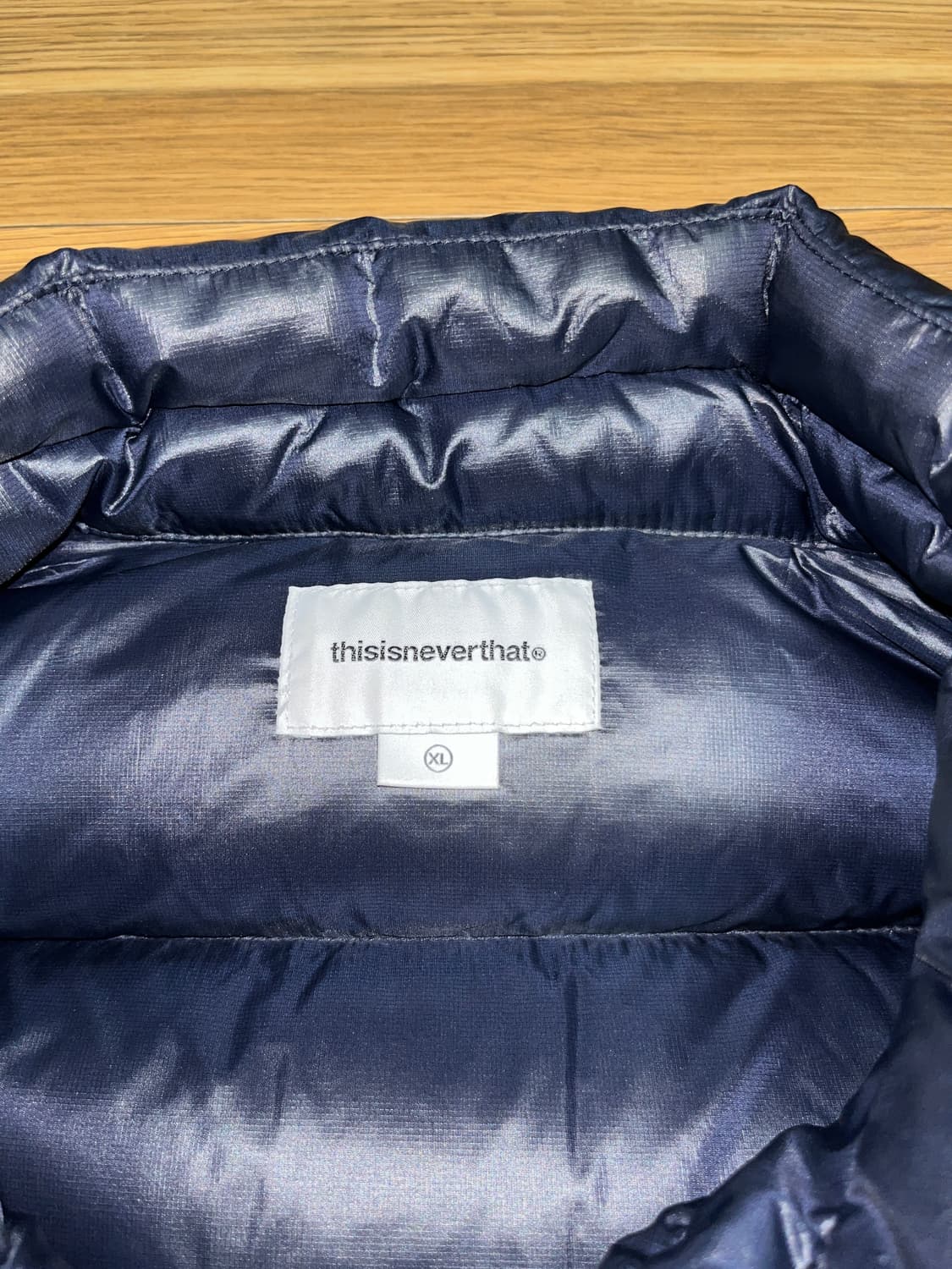 디스이즈네버댓 DSN 네이비 푸퍼 패딩 XL 상품이미지3