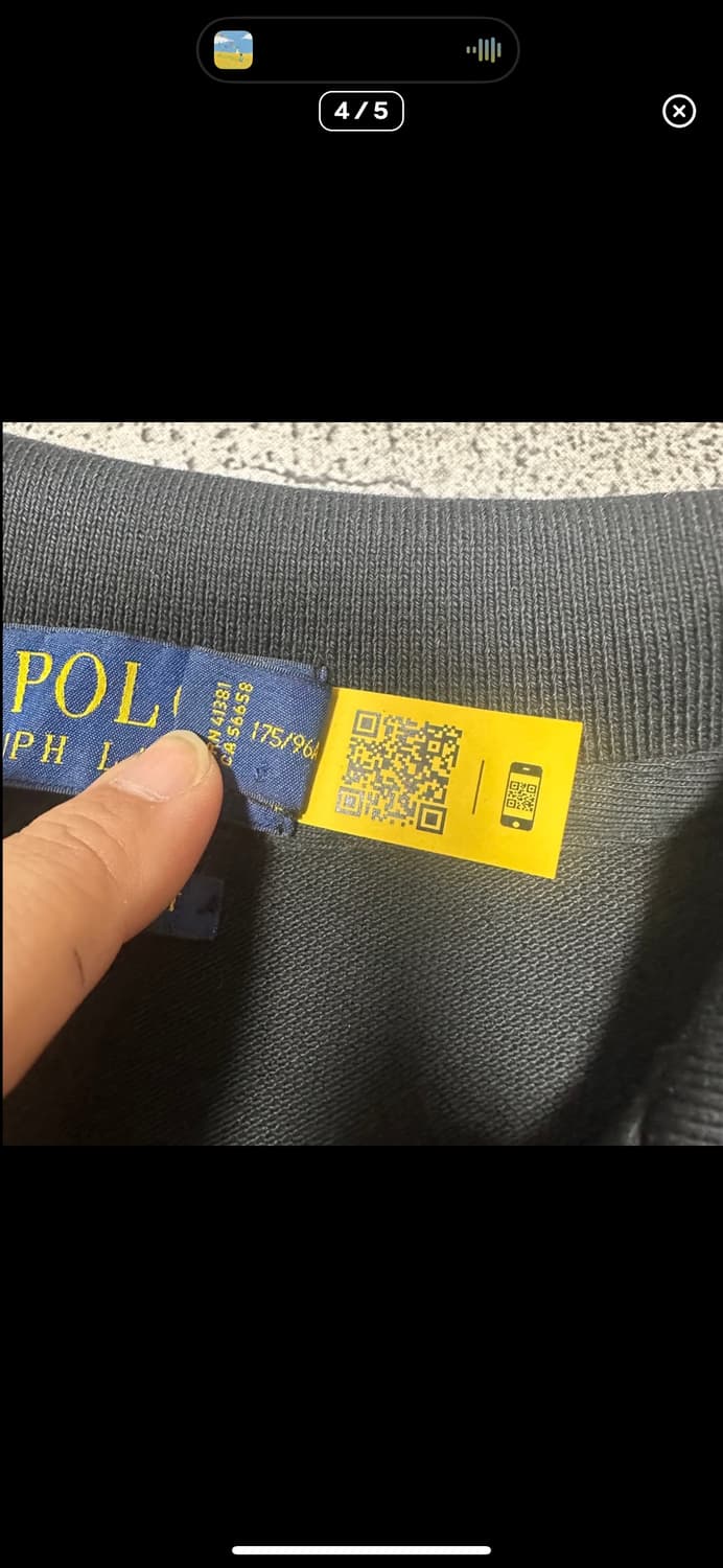  (바배) 폴로 랄프로렌 PK 카라 롱슬리브 상품이미지4