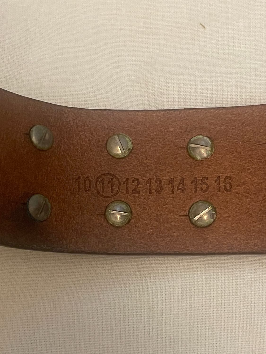 Maison Martin Margiela 11 스터드 레더 팔찌 상품이미지3