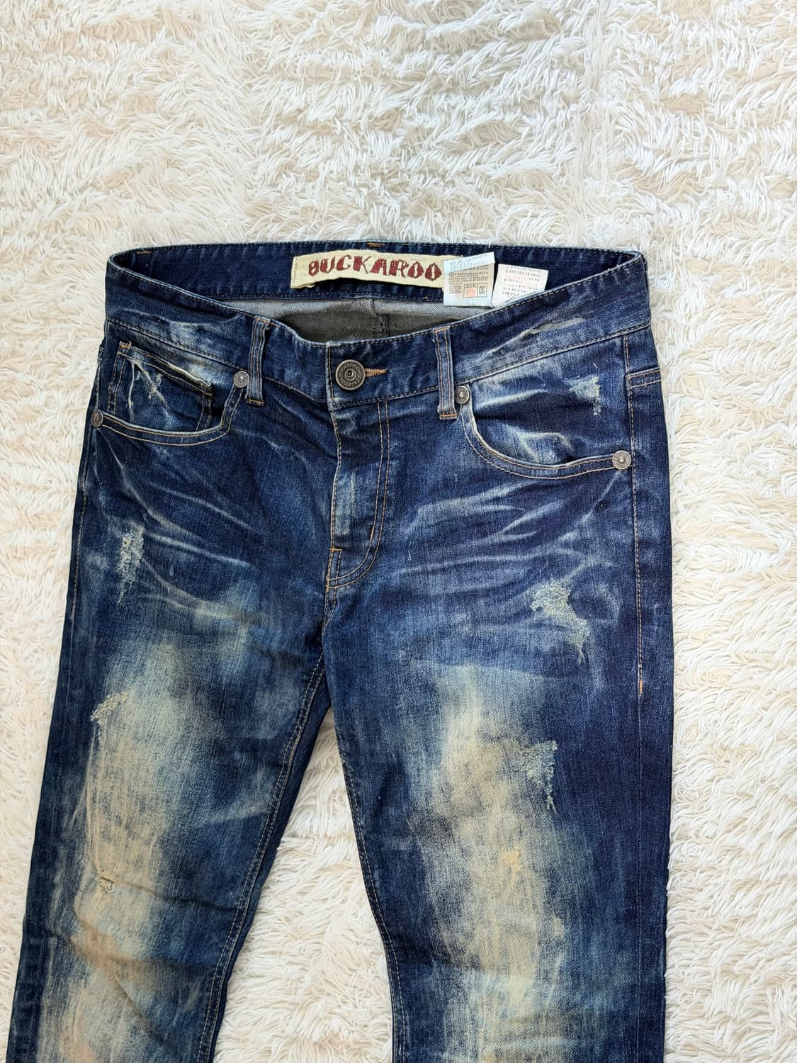 버커루 청바지 34사이즈 인디고 상품이미지1