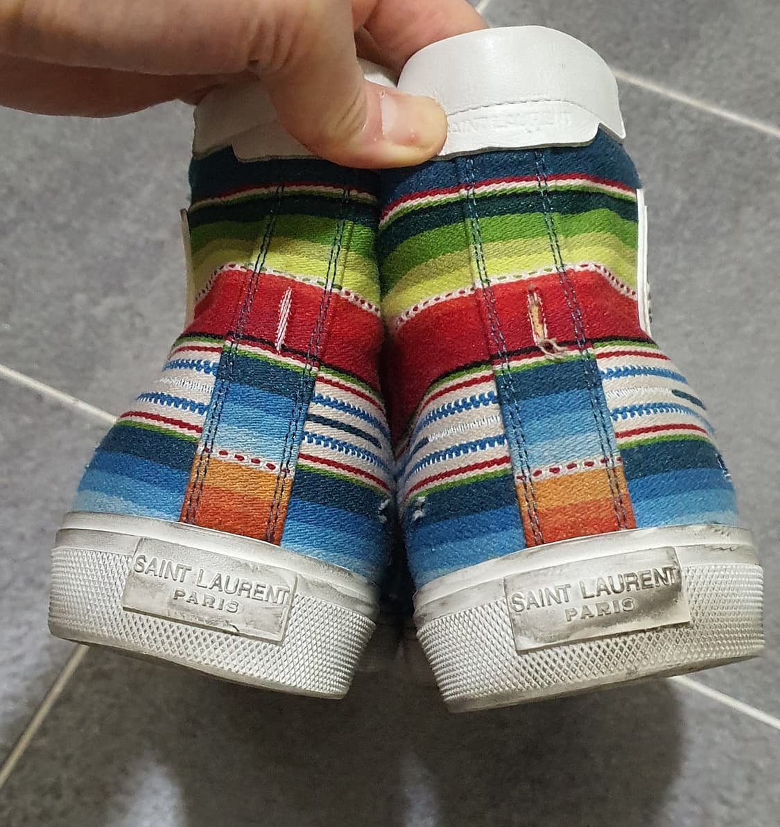 생로랑 베드포드 하이탑 슈즈 43 컨버스  상품이미지7