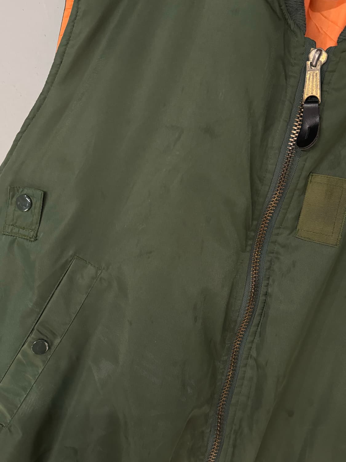 팬텀 밀리터리 MA-1 항공 베스트  상품이미지5