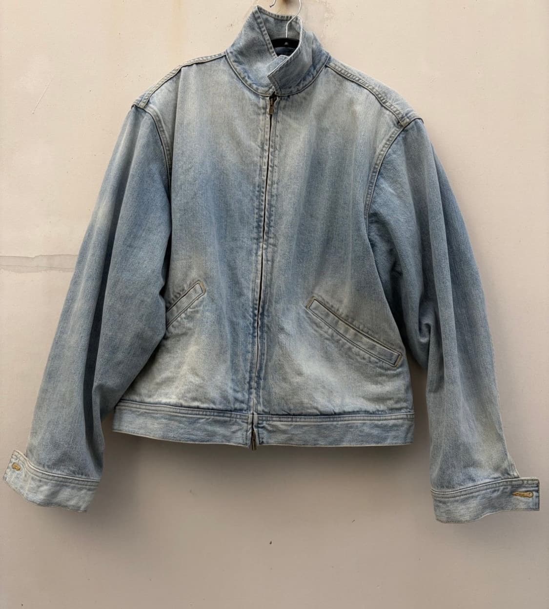 피어오브갓 이터널 크롭 데님 자켓 점퍼  8th 7th 트러커 fog 상품이미지1