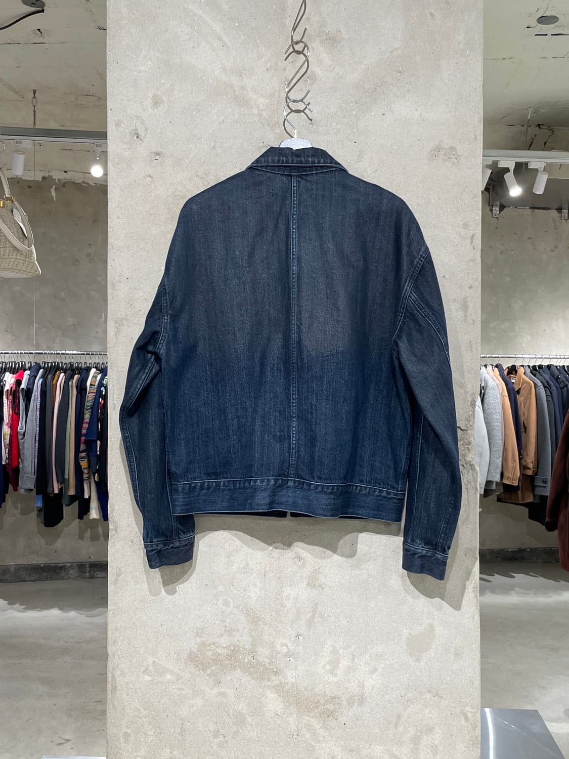 51퍼센트 진청 코팅 그라데이션 데님 자켓 상품이미지6