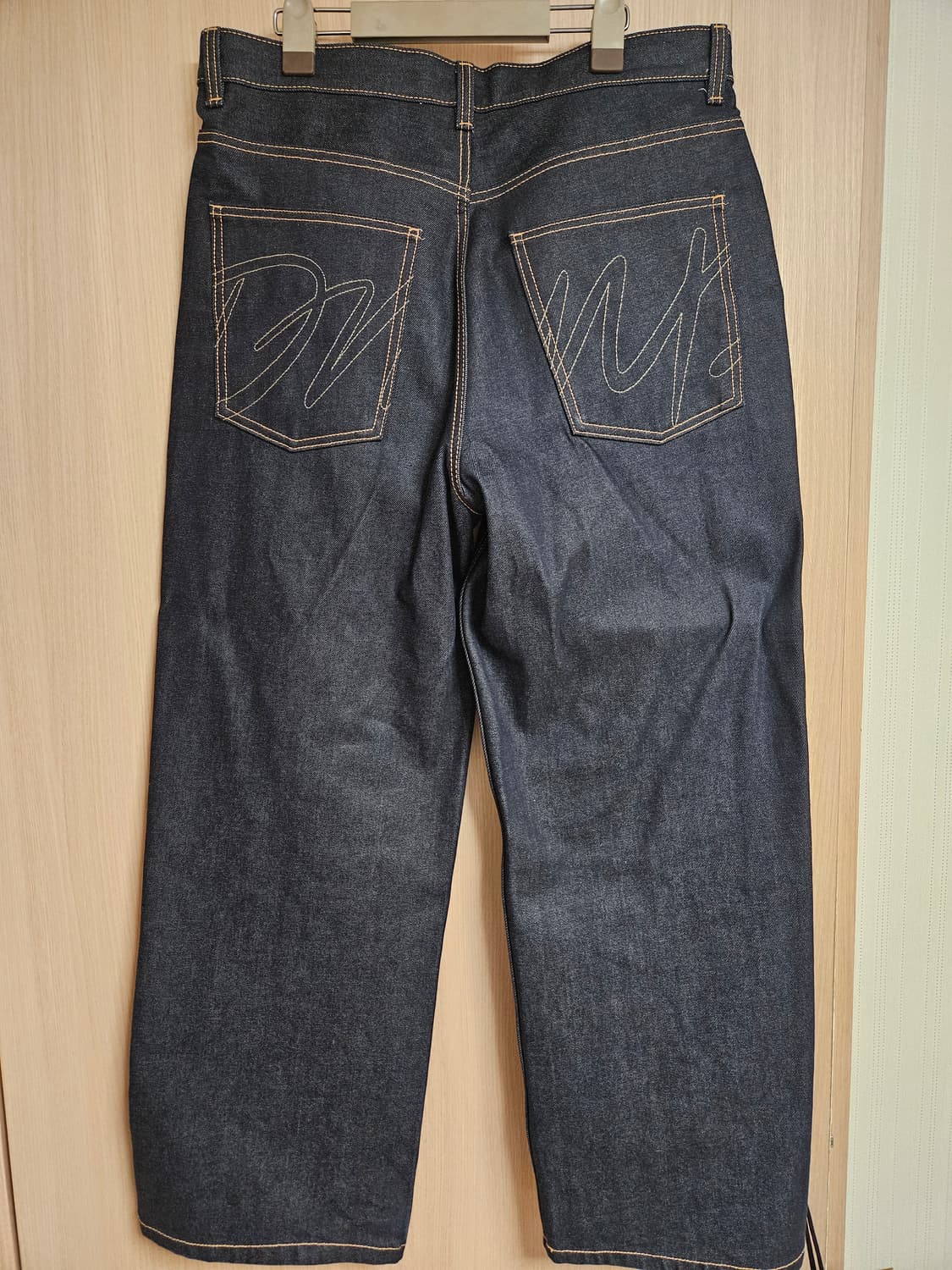 자라 스티치 배기핏 청바지 eu42 kr32 상품이미지2