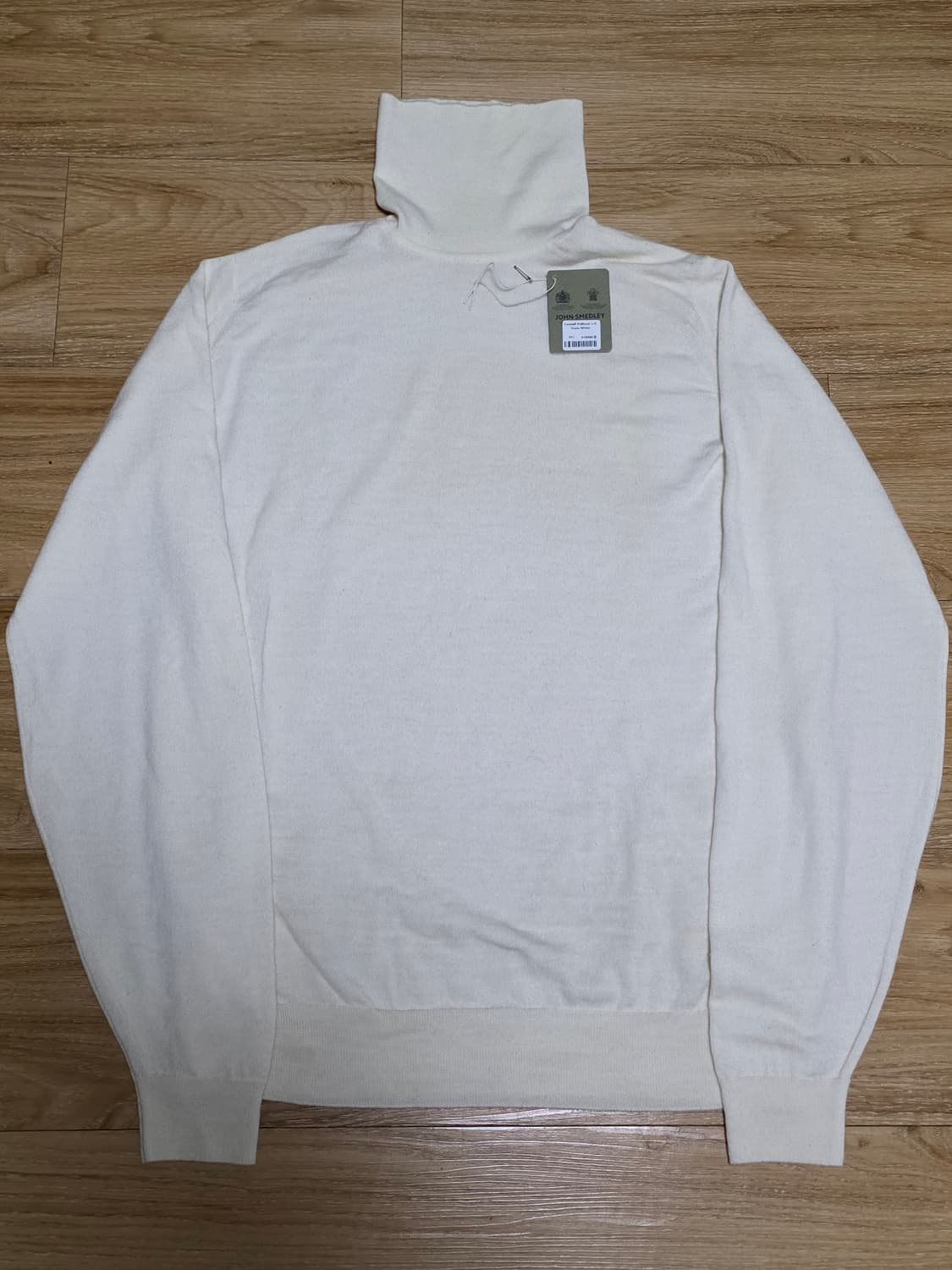 XL 택포15만)24FW존스메들리 코넬 터틀넥 스노우화이트 상품이미지1