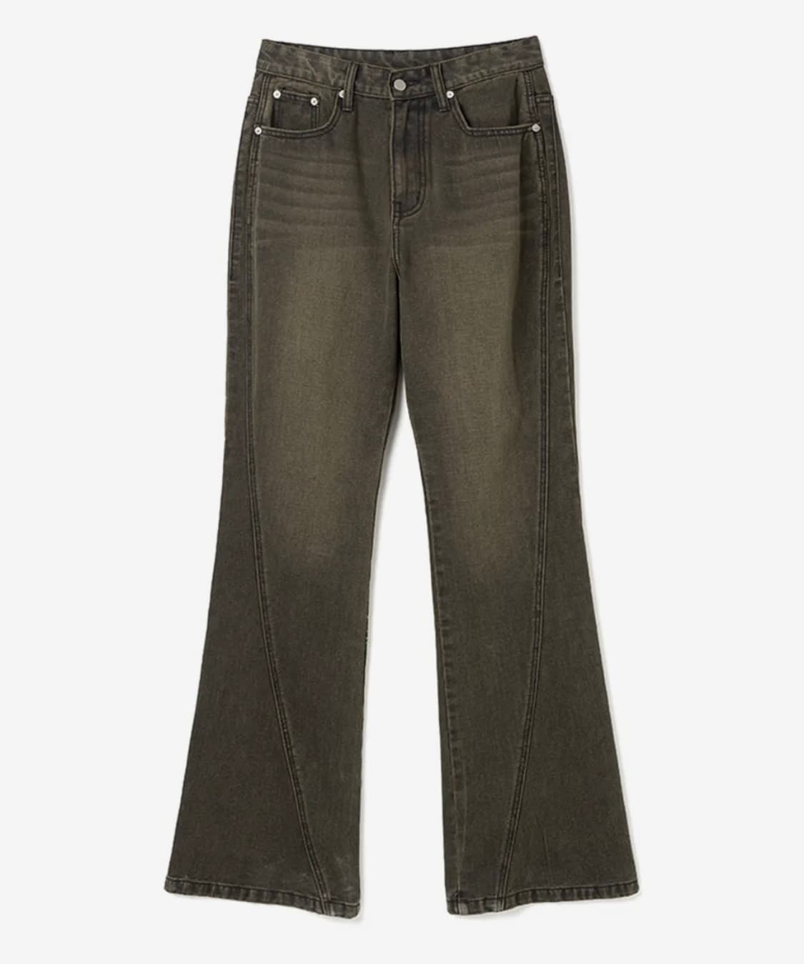 밀로 우먼 MILLO WOMEN 커브드 플레어 진 상품이미지4