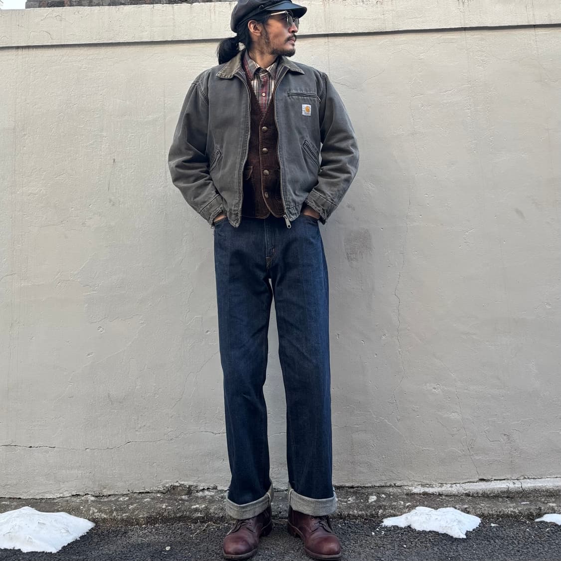 일본 에드윈 505z 셀비지 데님 팬츠 상품이미지1