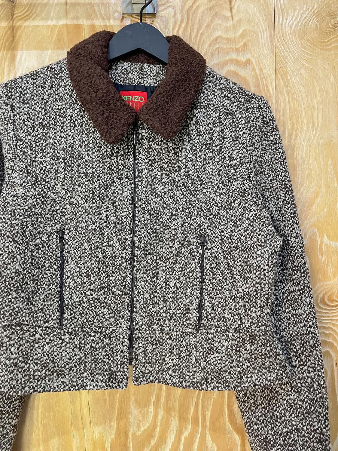 겐조 90's 겐조 정글 트위드 울 자켓 상품이미지3