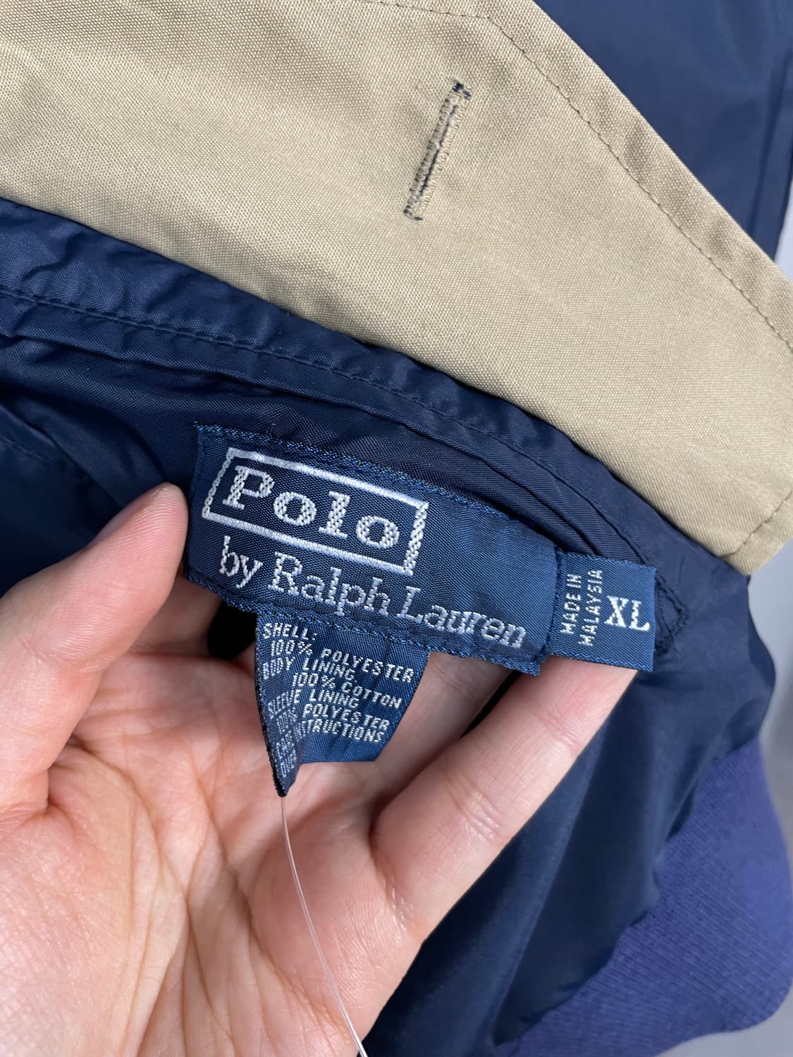 폴로 랄프로렌 리버시블 바라쿠타 블루종 자켓 H2074 상품이미지5