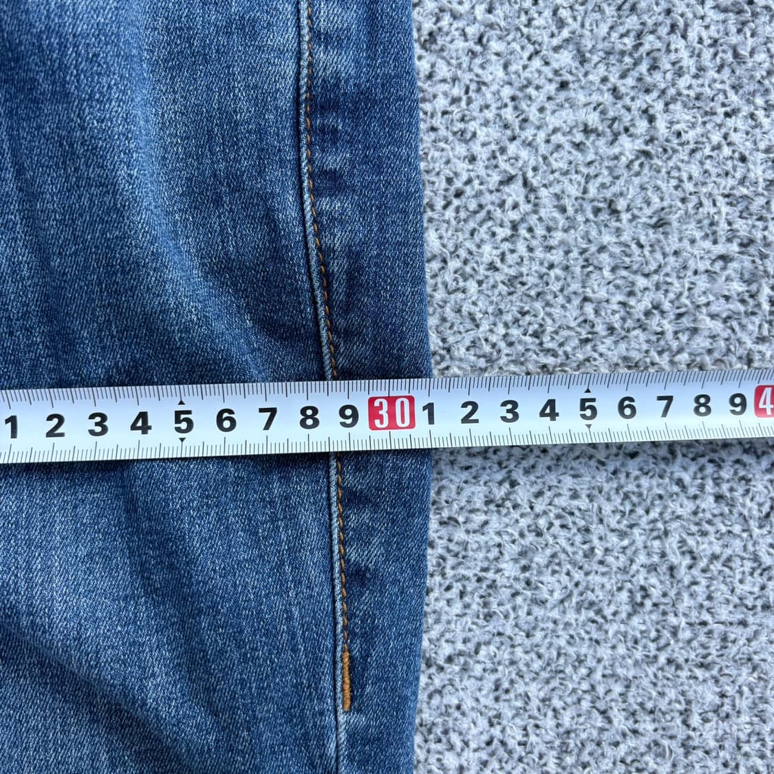 38 트루릴리젼 진청 데님 팬츠 청바지 0511J 상품이미지7