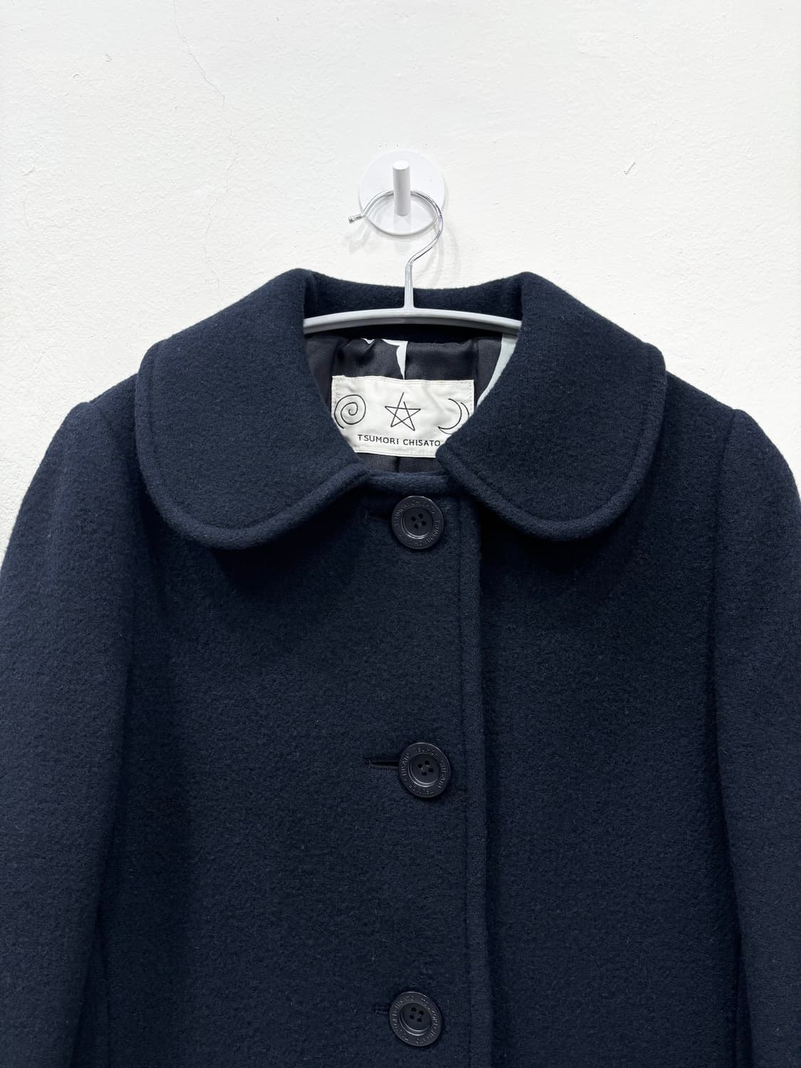 Tsumori Chisato 다크네이비 코트 상품이미지2