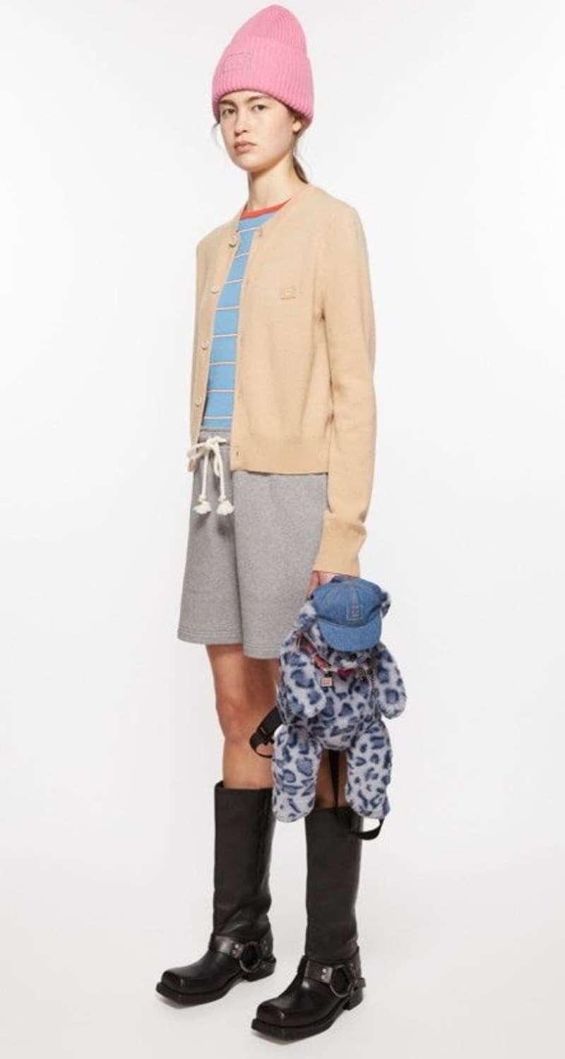 아크네 스튜디오 테디 백팩 블루 상품이미지2