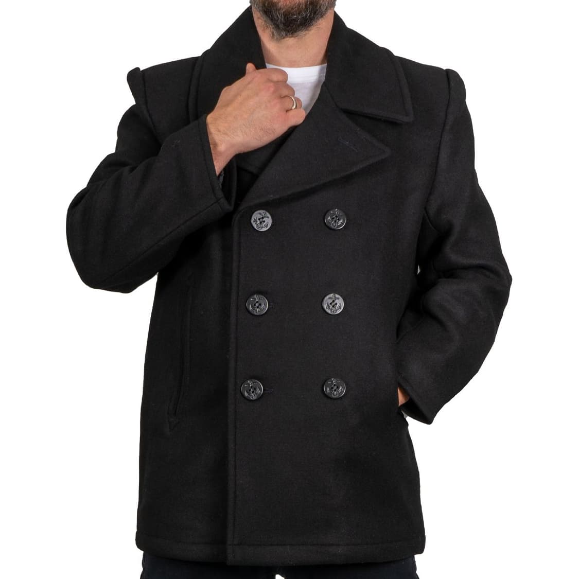 밀텍 피코트 L사이즈 블랙 상품이미지6