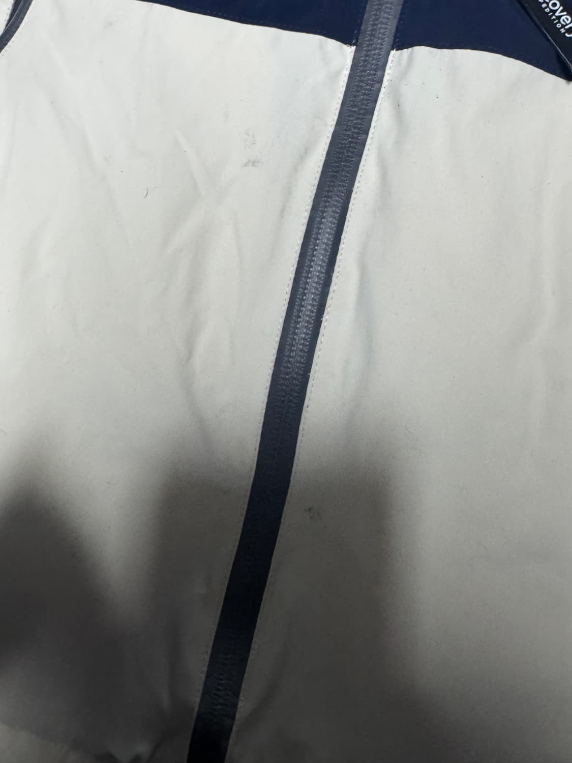 디스커버리 구스다운 윈드스토퍼 후드 푸퍼 패딩 M 상품이미지6