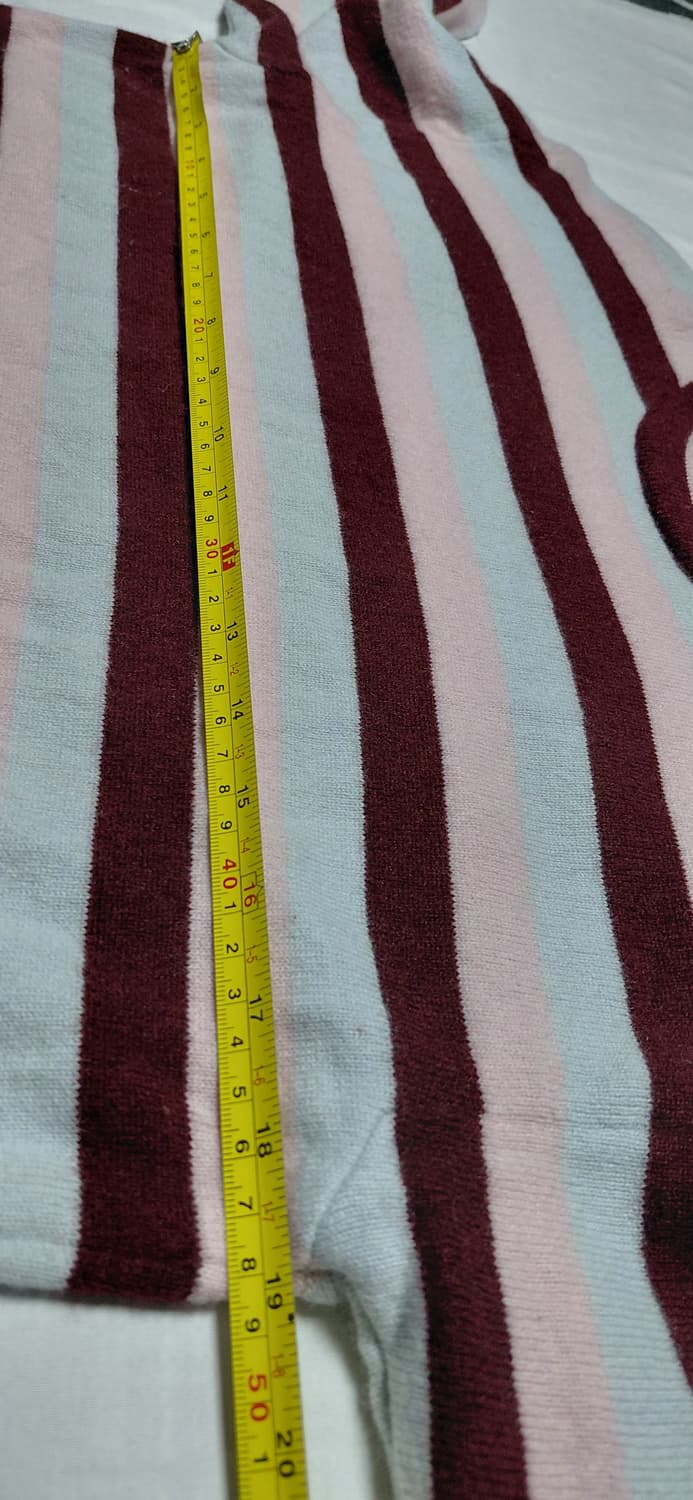 [S/무료배송] 안드레아 인콘트리 스트라이프 모크넥 니트 상품이미지9