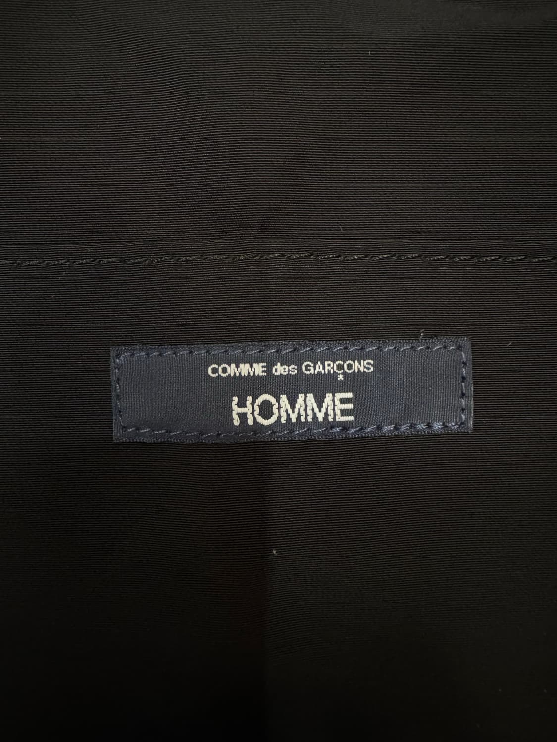 [OS] 꼼데가르송 옴므 나일론 투웨이백 블랙 25SS 상품이미지7