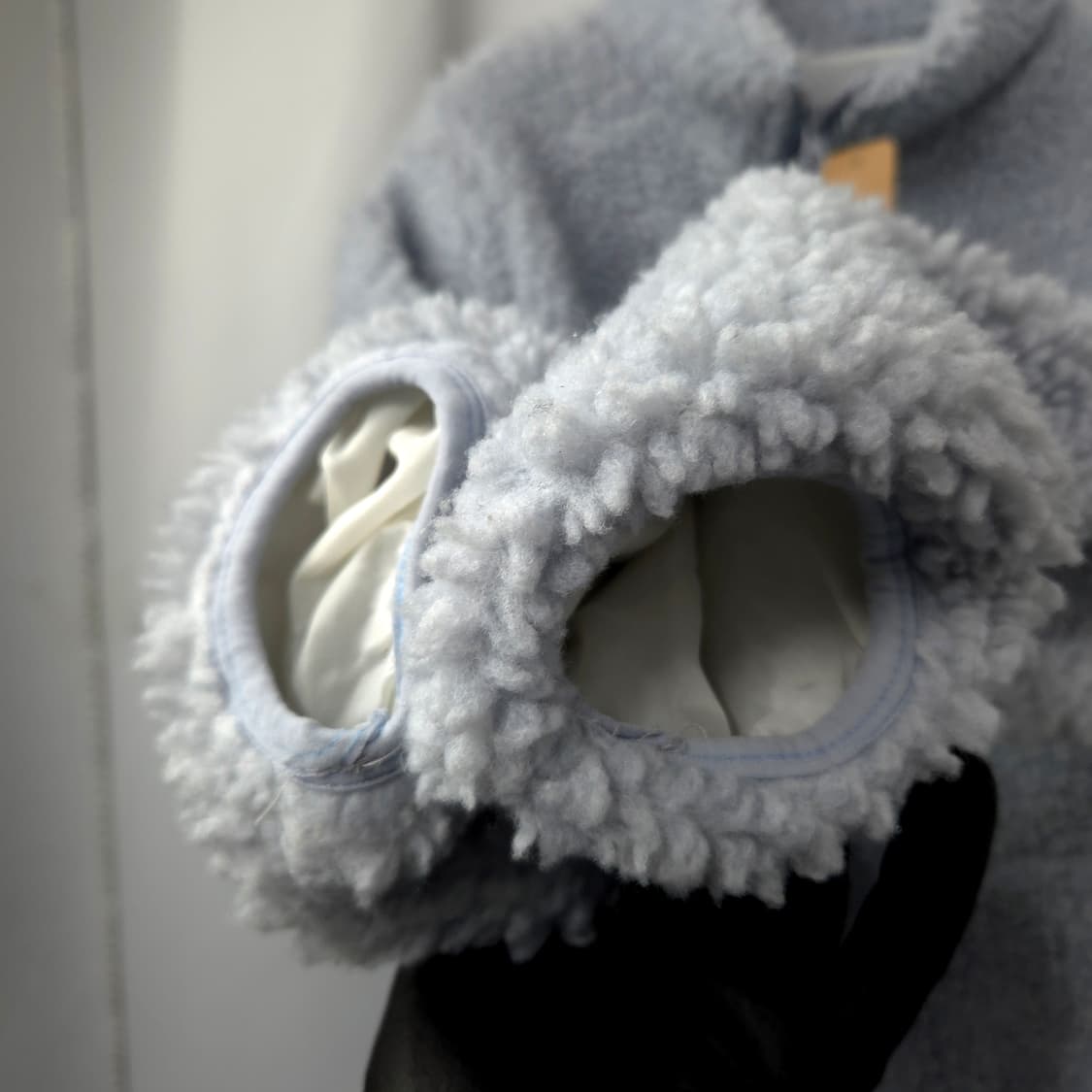 66 뽀글이 자켓 스카이 블루  상품이미지5