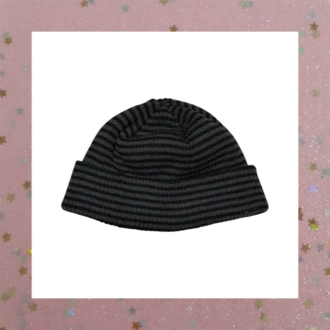 COMONINOZ 꼬모니노즈 스트라이프 숏비니 상품이미지2