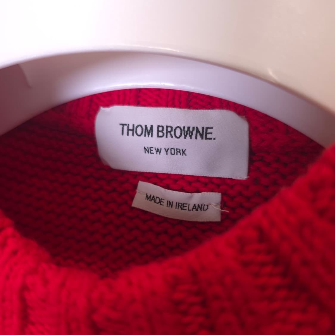 [중고/정품] 톰브라운 사선 랍스터 인타르시아 니트 상품이미지3