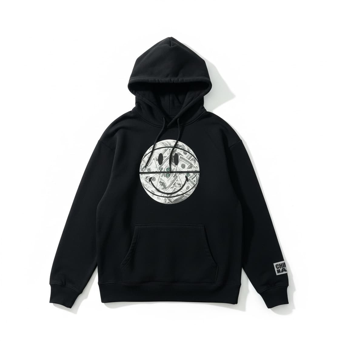 Chinatown Market(차이나타운 마켓) 블랙 스마일 후드티 상품이미지1