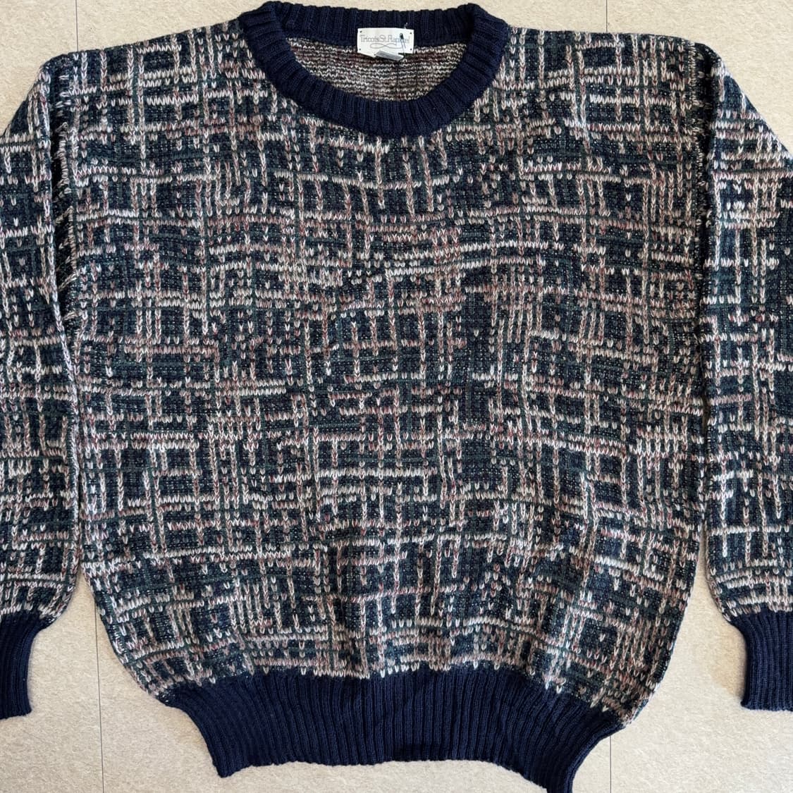 빈티지 퓨어 울 니트 상품이미지3