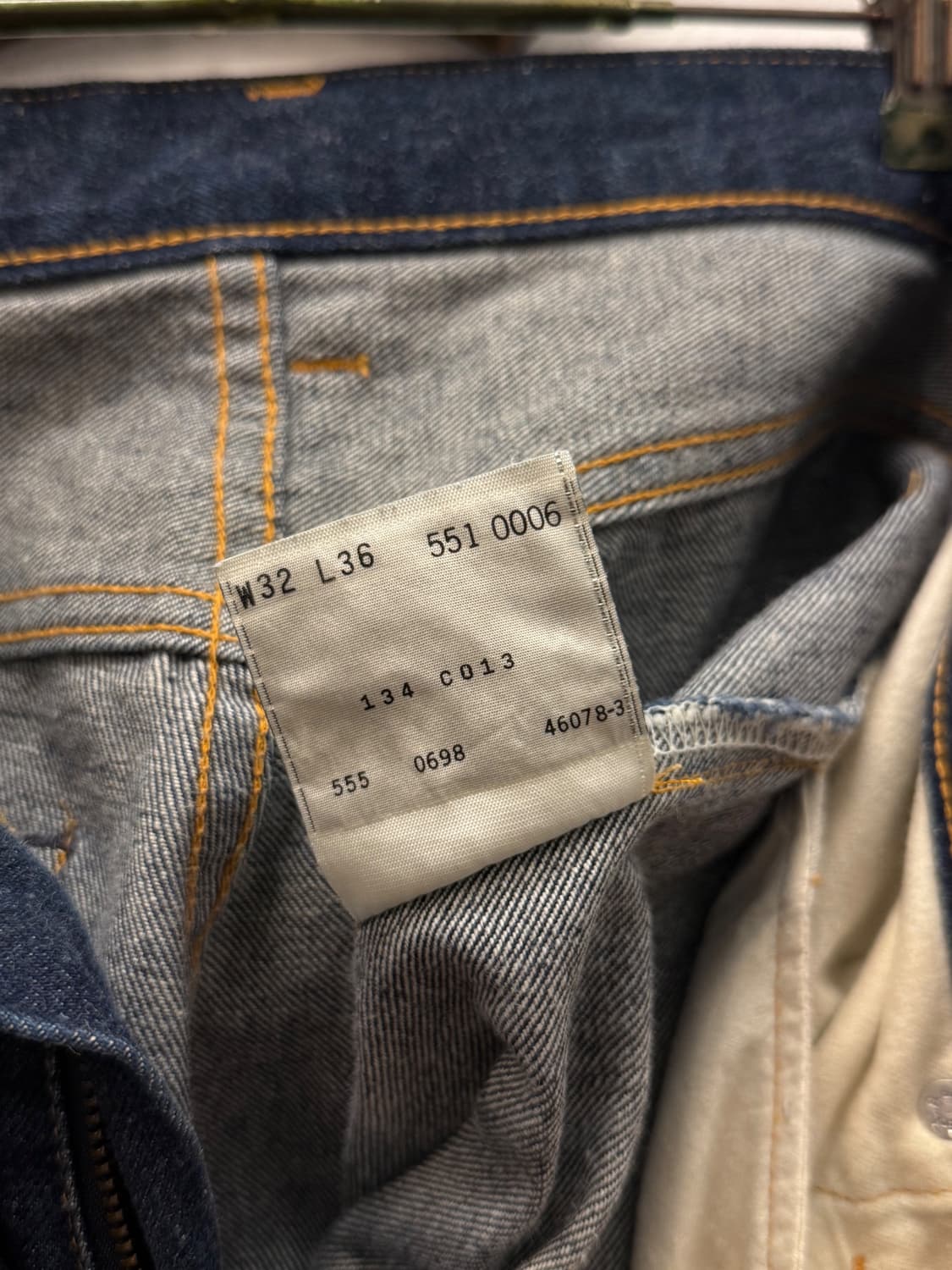 31) 90s 555 LVC 551ZXX Selvedge Denim Pa 상품이미지8