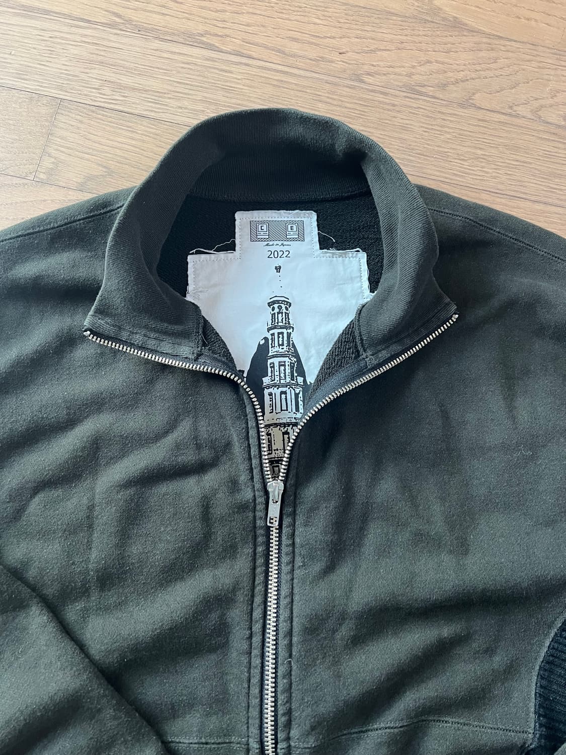 CAVEMPT WIDE RIB CUT ZIP SWEAT 상품이미지3