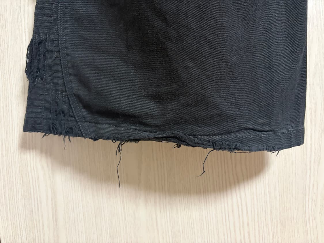 4)폴리테루 1011 웨스턴 보로 팬츠 블랙 트윌 상품이미지4