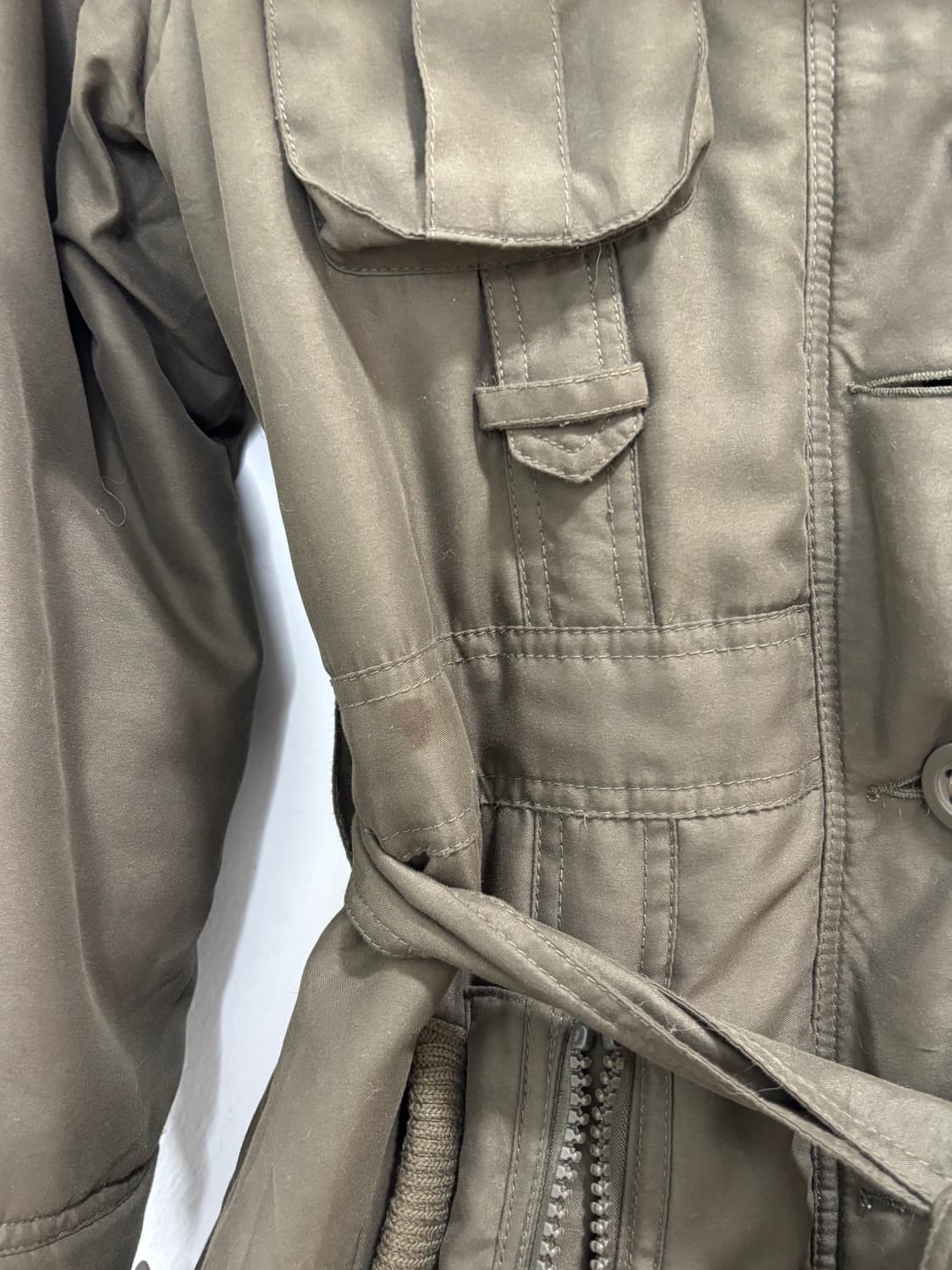 Club Club Club 카키 야상 패딩 상품이미지8