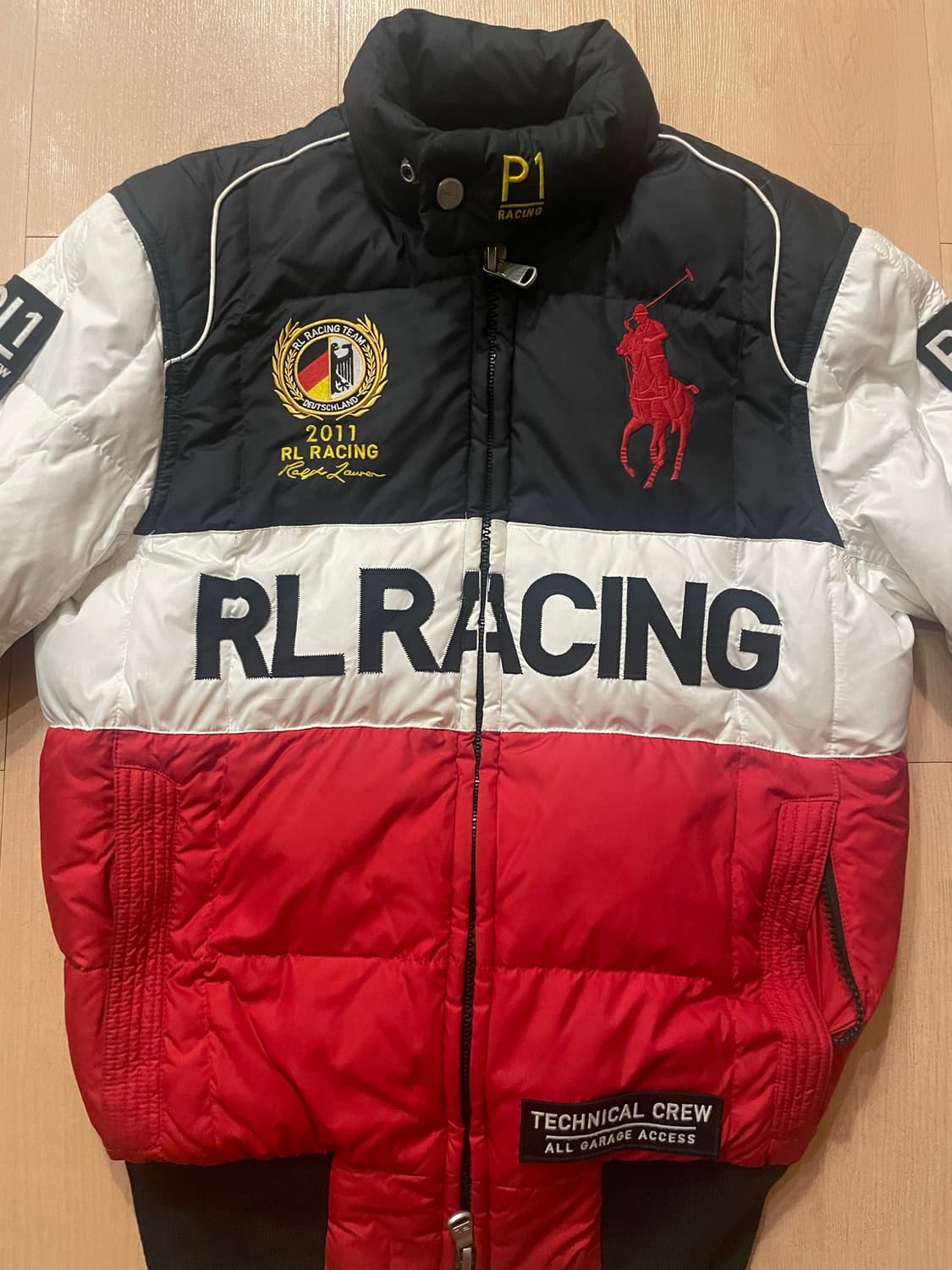 폴로 빅포니 레이싱 패딩 s 상품이미지1