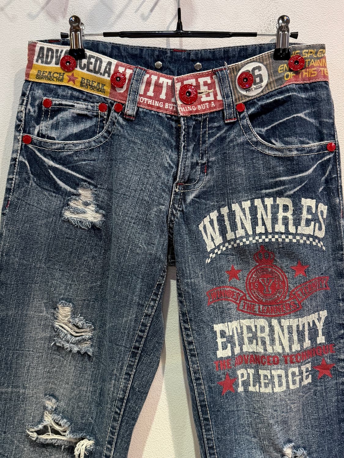 Japanese Punk Graphic Low rise (29.5) 상품이미지1