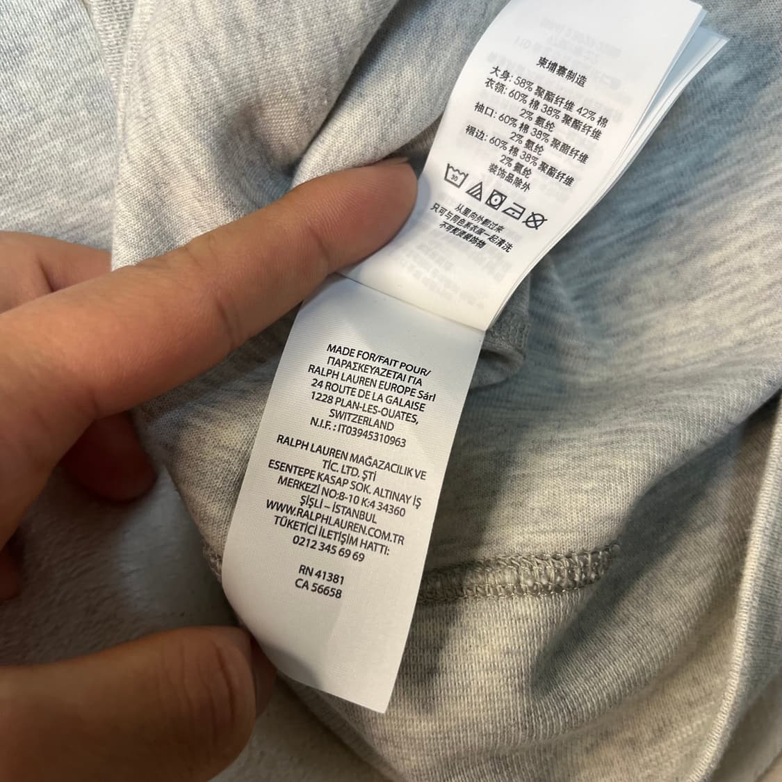 폴로랄프로렌 크루넥 맨투맨 상품이미지9