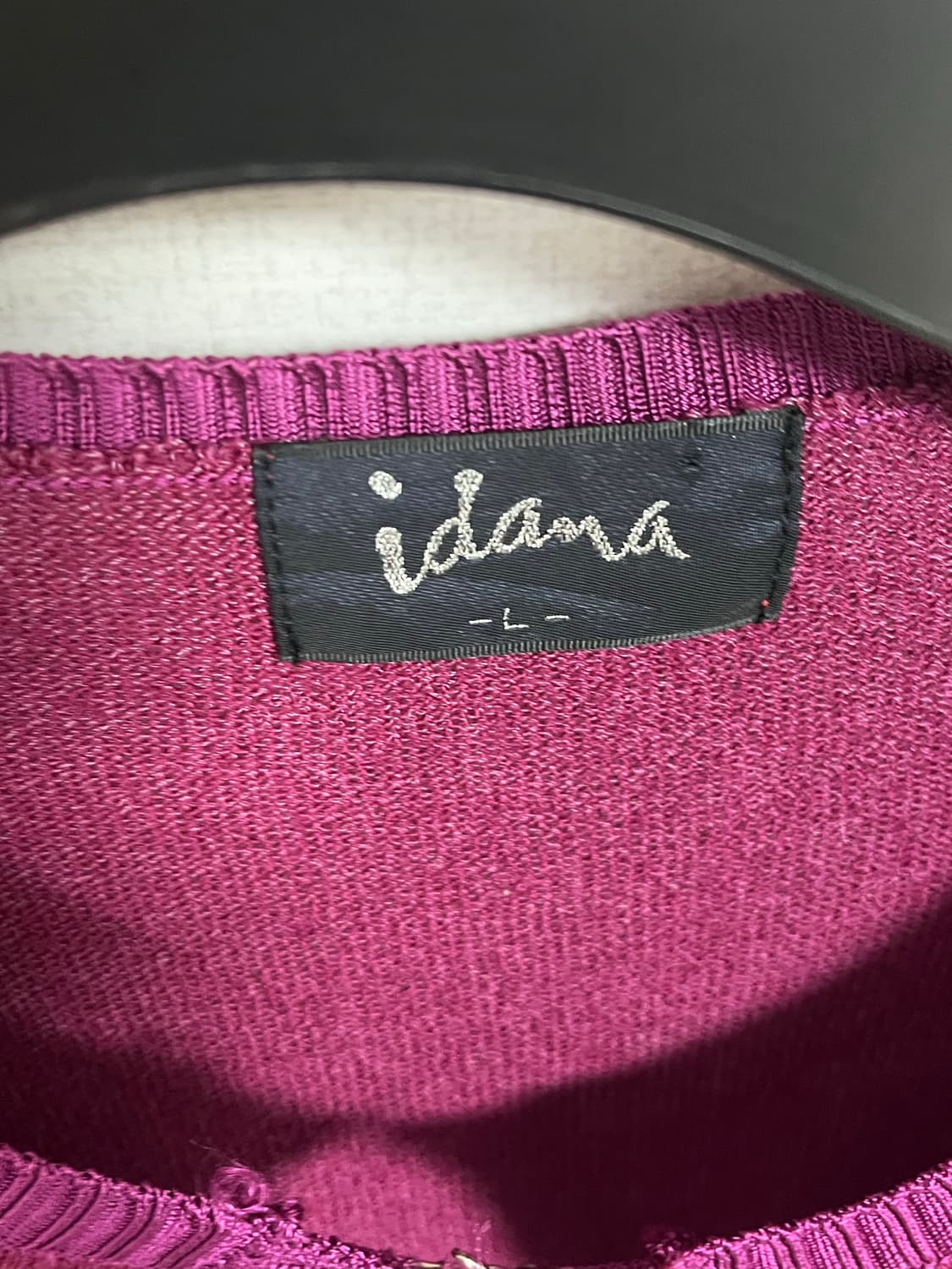 일본 브랜드 Idana 여성 가디건 L 상품이미지3