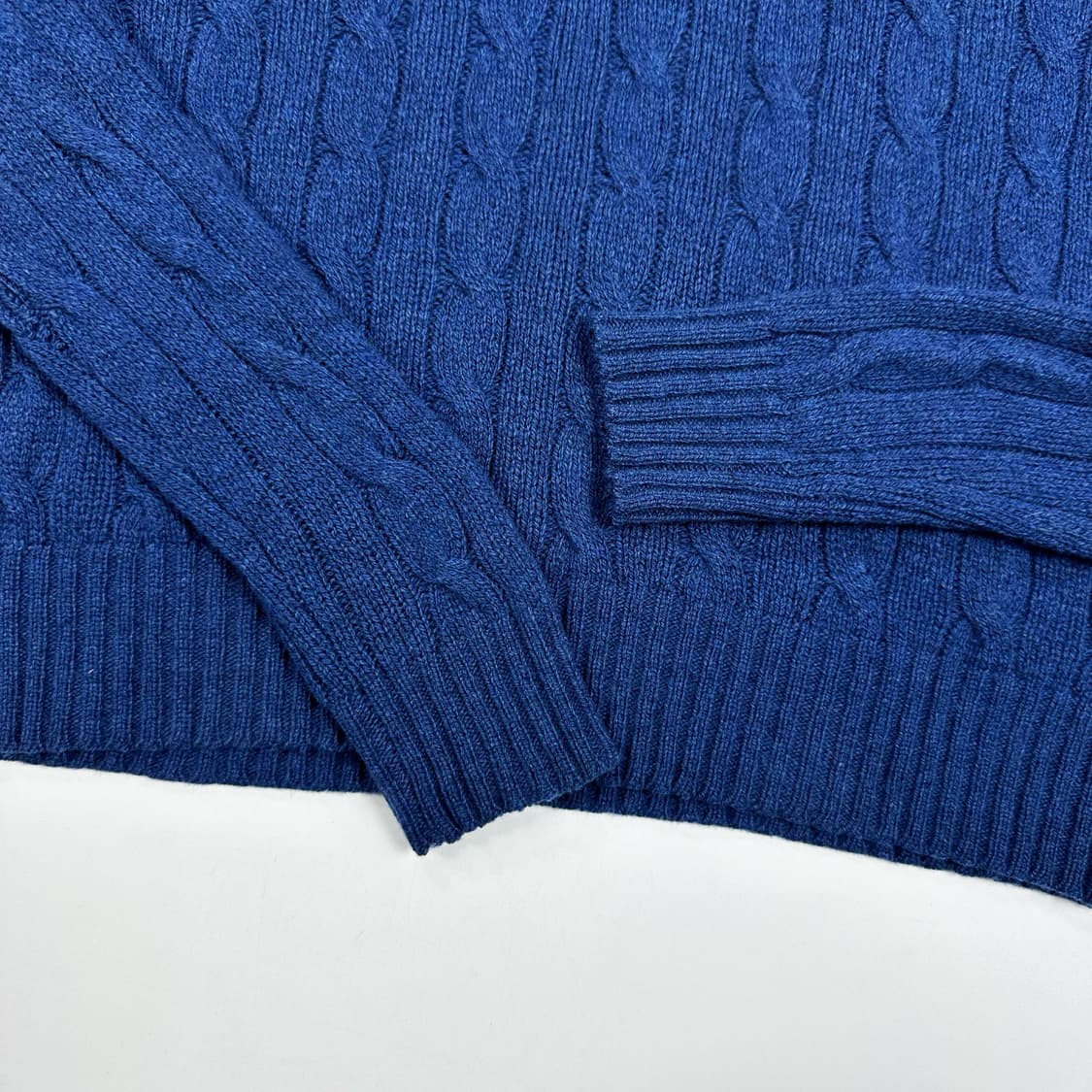 폴로 랄프로렌 포니 캐시미어 블루 니트 (S 여성추천) 상품이미지4