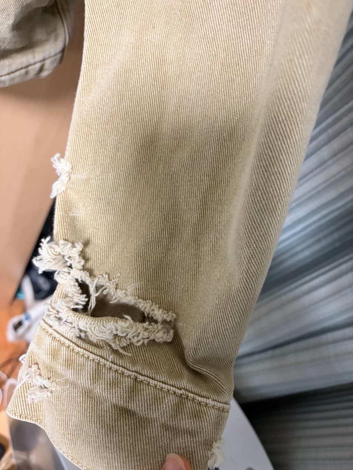 [핸드메이드] 빈티지 2st 디스 트러커 자켓 100 상품이미지3