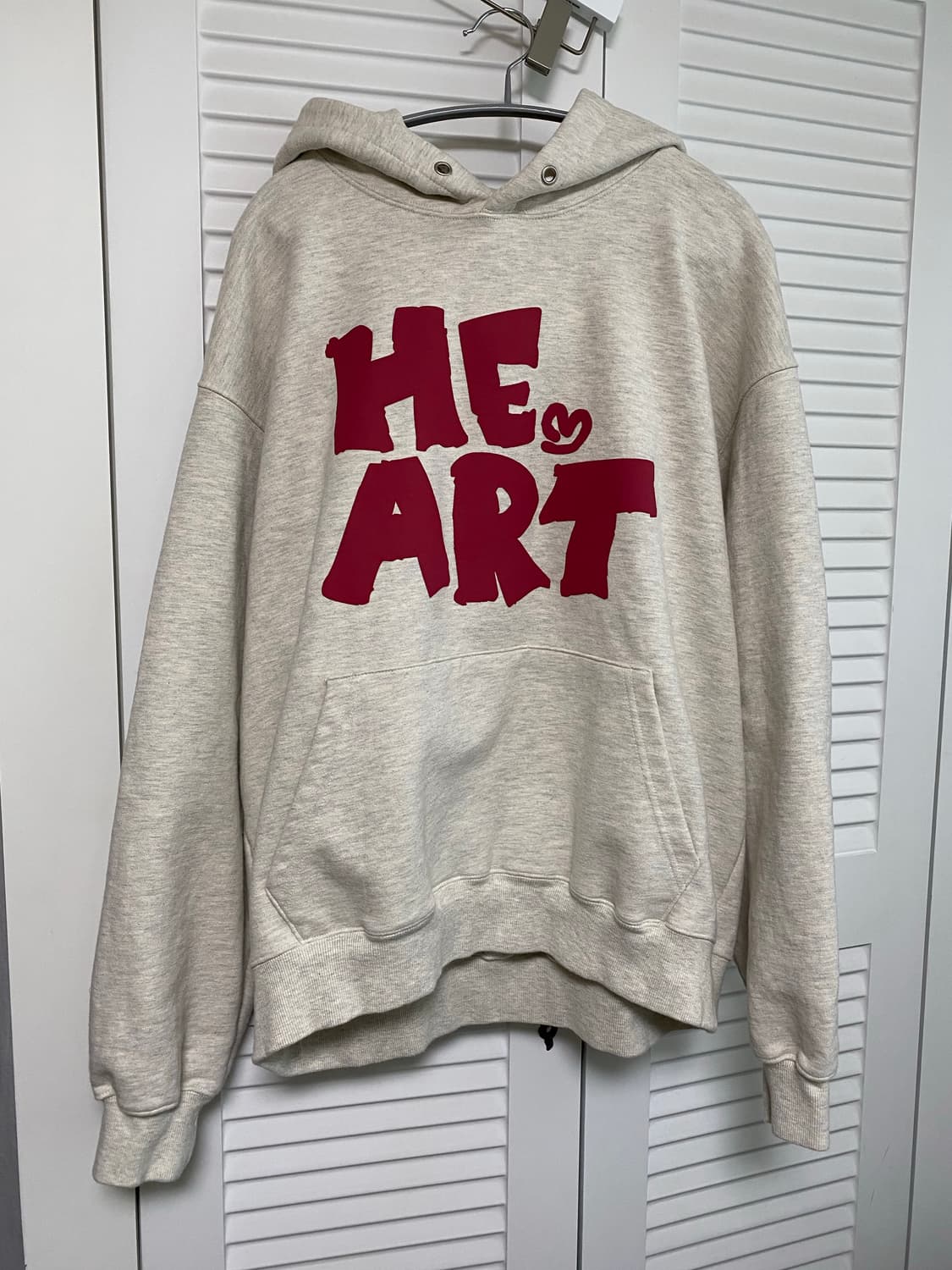 밈더워드로브 하트 후드 티셔즈 L 상품이미지2