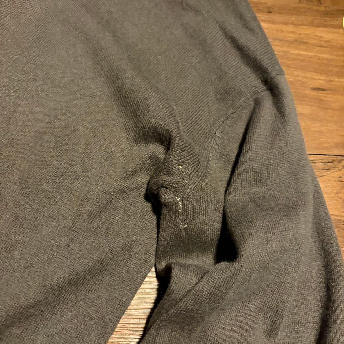 Armani exchange 넥 사이드 집업 니트 레드 상품이미지8