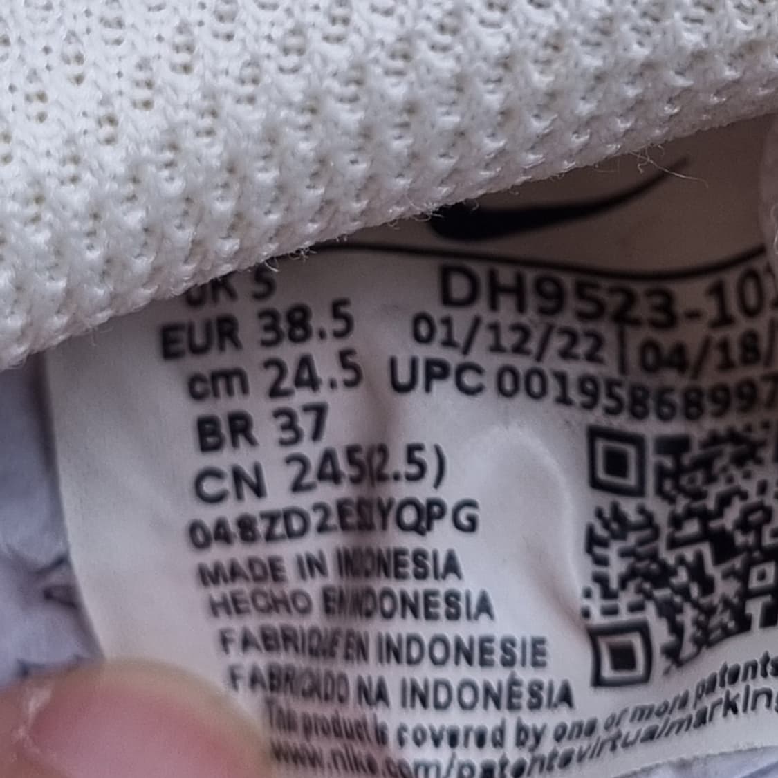 나이키 와플데뷰 운동화 245 상품이미지6