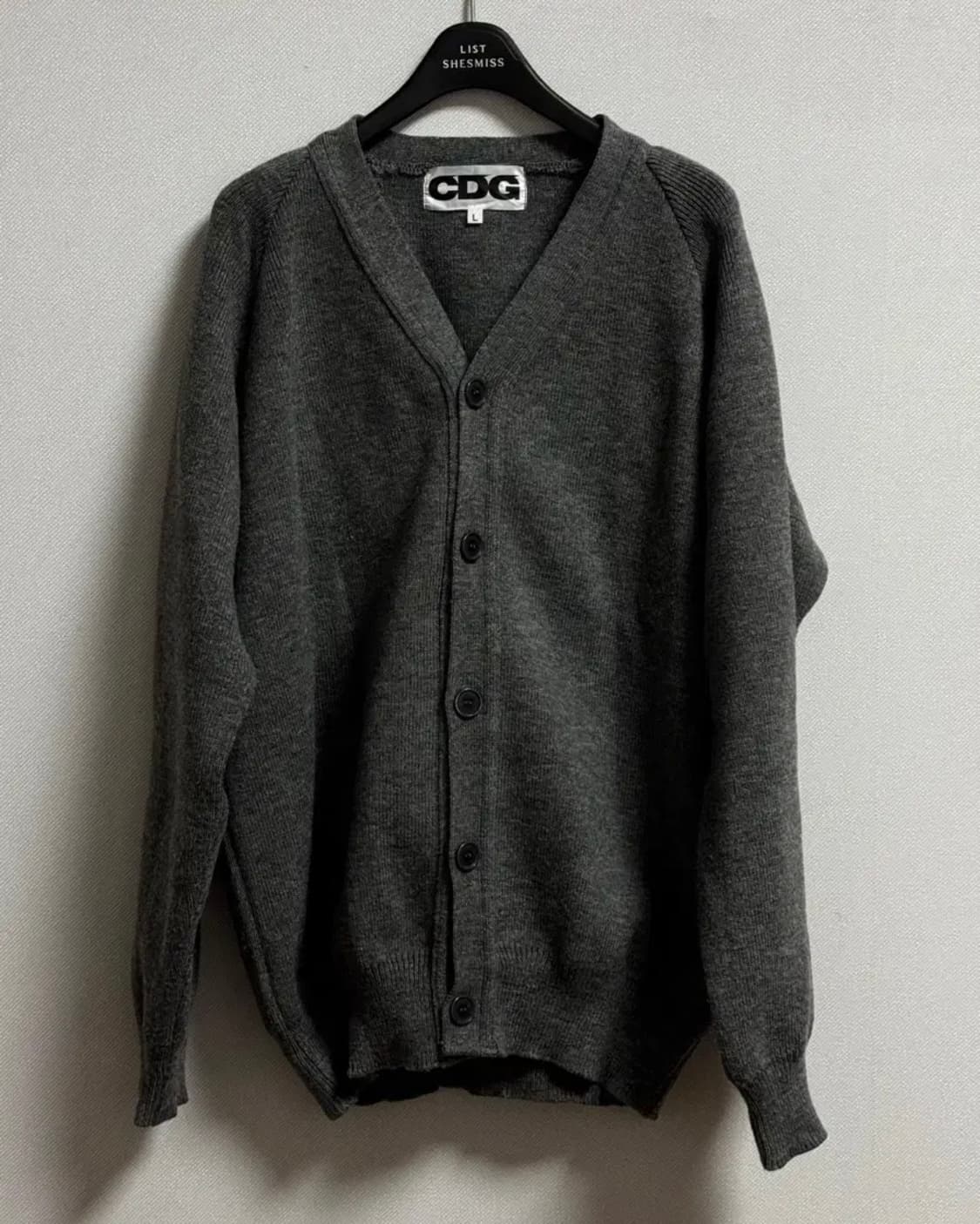 CDG 꼼데 스쿨 가디건 (그레이) 상품이미지4