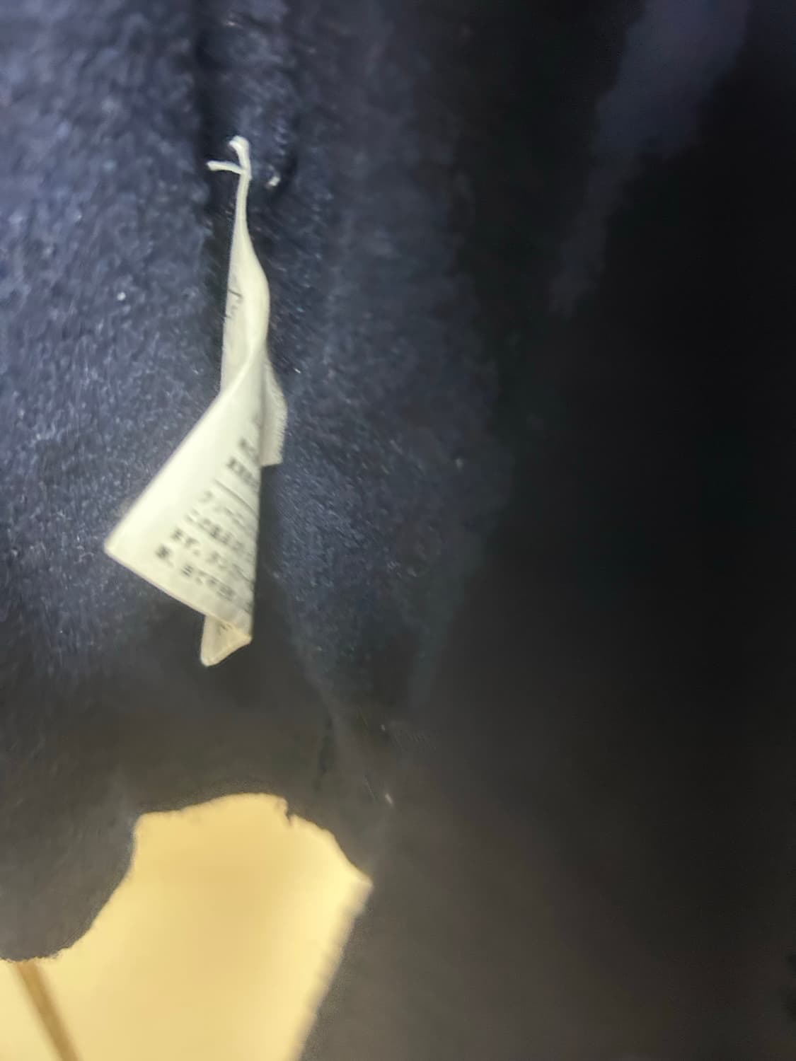 꼼데가르송 가디건 XL 네이비 상품이미지3