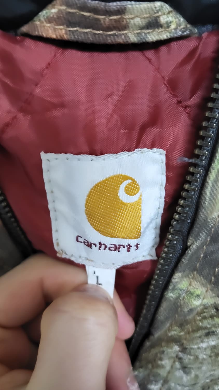 칼하트 리얼트리 후드자켓. 상품이미지2