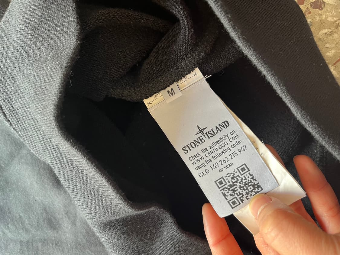 스톤아일랜드 블랙 스웻셔츠 상품이미지7