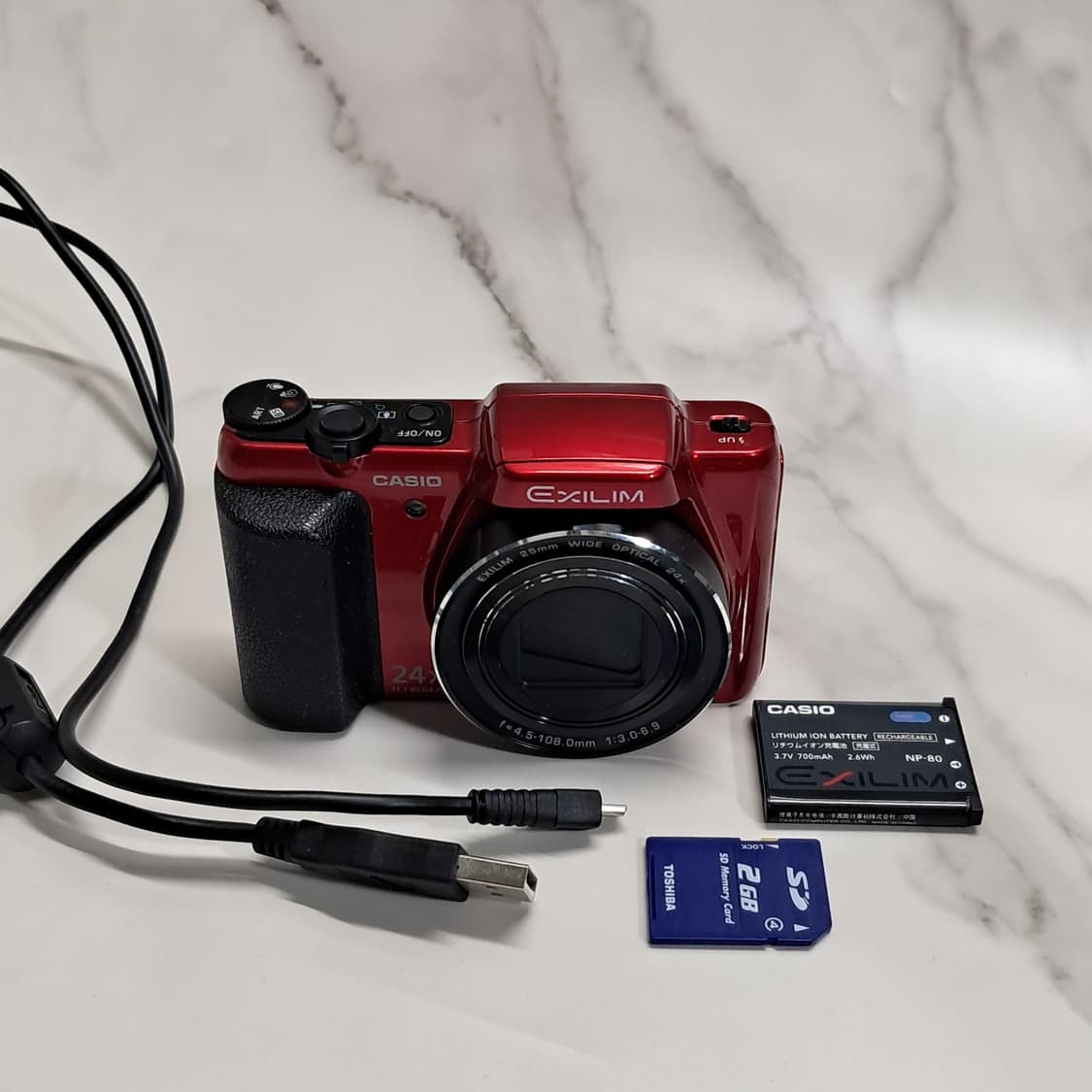 레어템) 카시오 엑슬림 exilim EX-H50 디지털카메라 상품이미지7