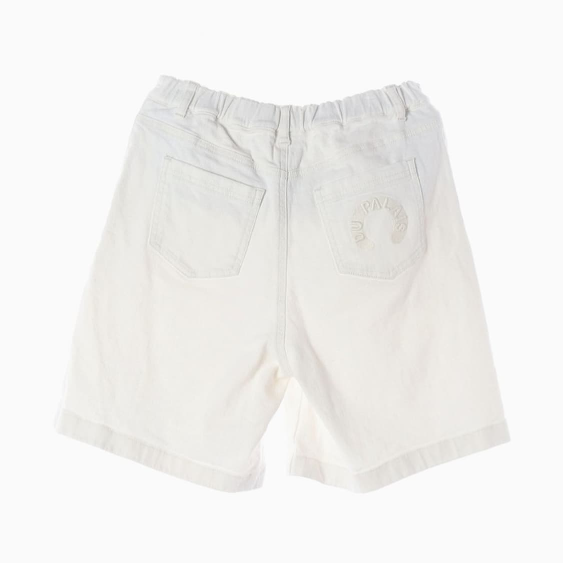 스틸베네통 화이트 투핀턱 코튼 쇼츠 42 상품이미지2