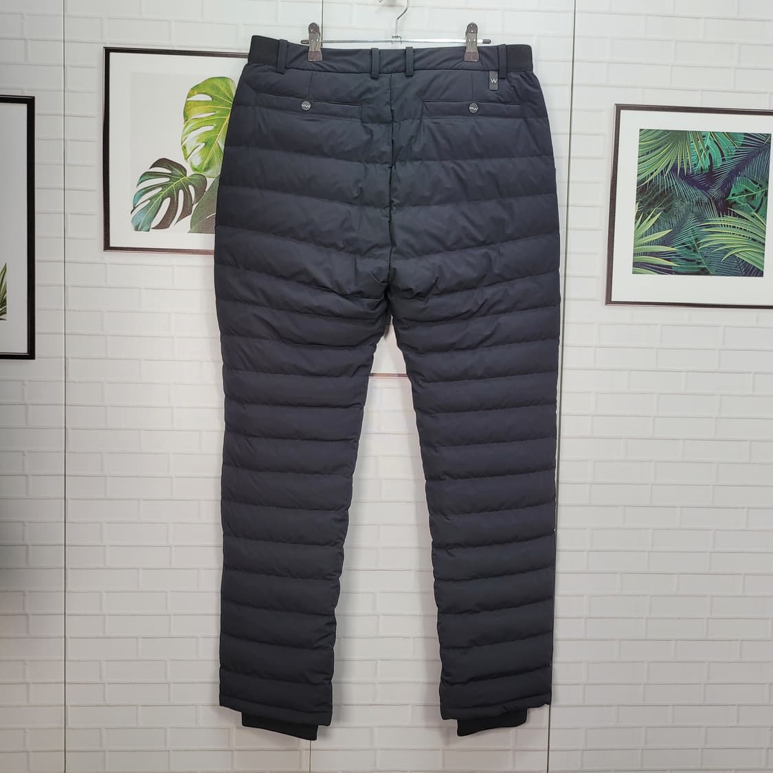 와이드앵글 다운 패딩 조거 팬츠 바지 36사이즈 새상품급 상품이미지5